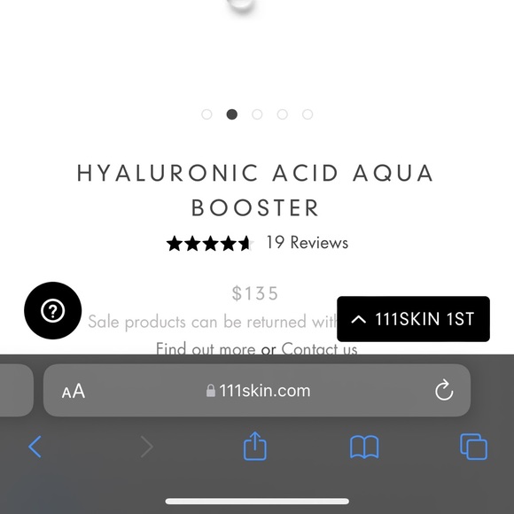 111SKIN - Hyaluronic Acid Aqua Booster - Picture 4 of 7